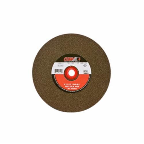 CGW® 35019 Straight Bench and Pedestal Grinding Wheel, 6 in Dia x 1 in THK, 1 in Center Hole, 46 Grit, Aluminum Oxide Abrasive